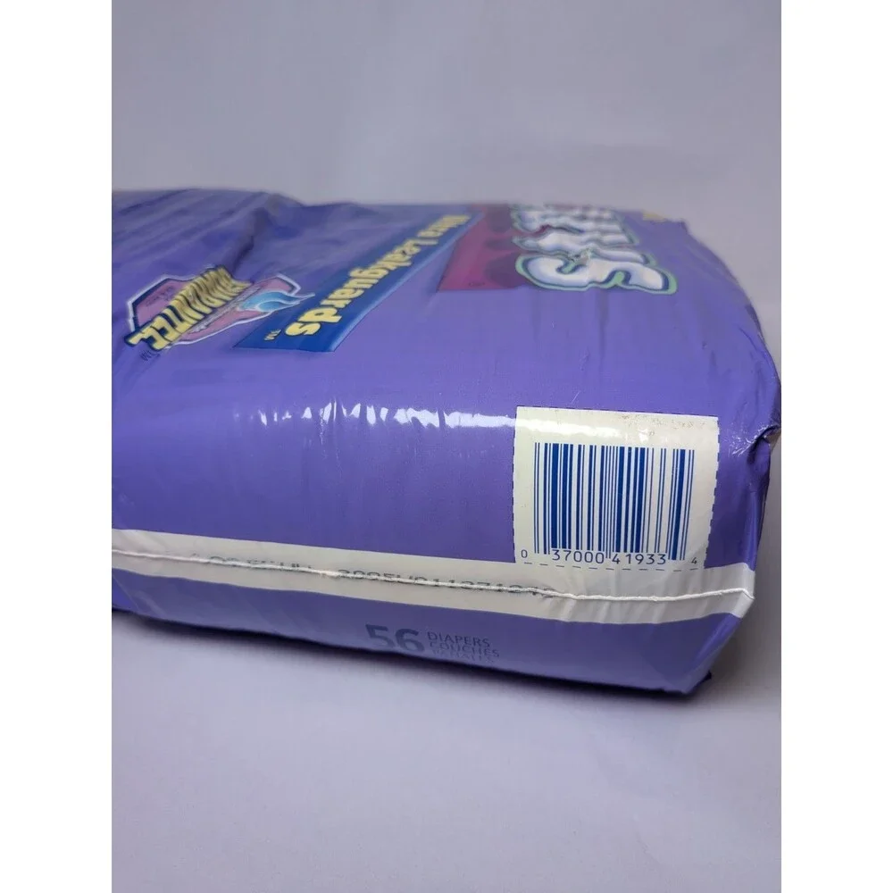 Luvs Vintage 2002 Size 1 Barney Diapers Ultra Leakguards SEALED New 56 Vtg Rare